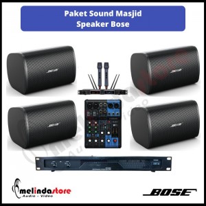 Paket Sound System Masjid Indoor Speaker Bose DM6SE | 4 Speaker